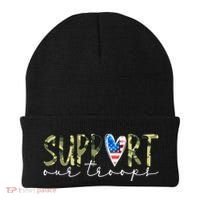 Support Our Trooper Usa Heart Beanie thumb 0
