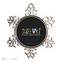Support Our Trooper Usa Heart Ornament thumb 0