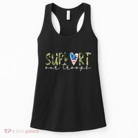 Support Our Trooper Usa Heart Women's Tank Top thumb 0