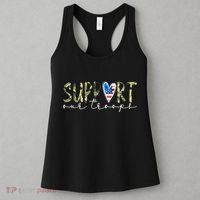 Support Our Trooper Usa Heart Women's Tank Top thumb 3
