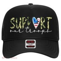Support Our Trooper Usa Heart Hat thumb 0