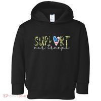 Support Our Trooper Usa Heart Toddler Hoodie thumb 0
