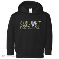 Support Our Trooper Usa Heart Toddler Hoodie thumb 0