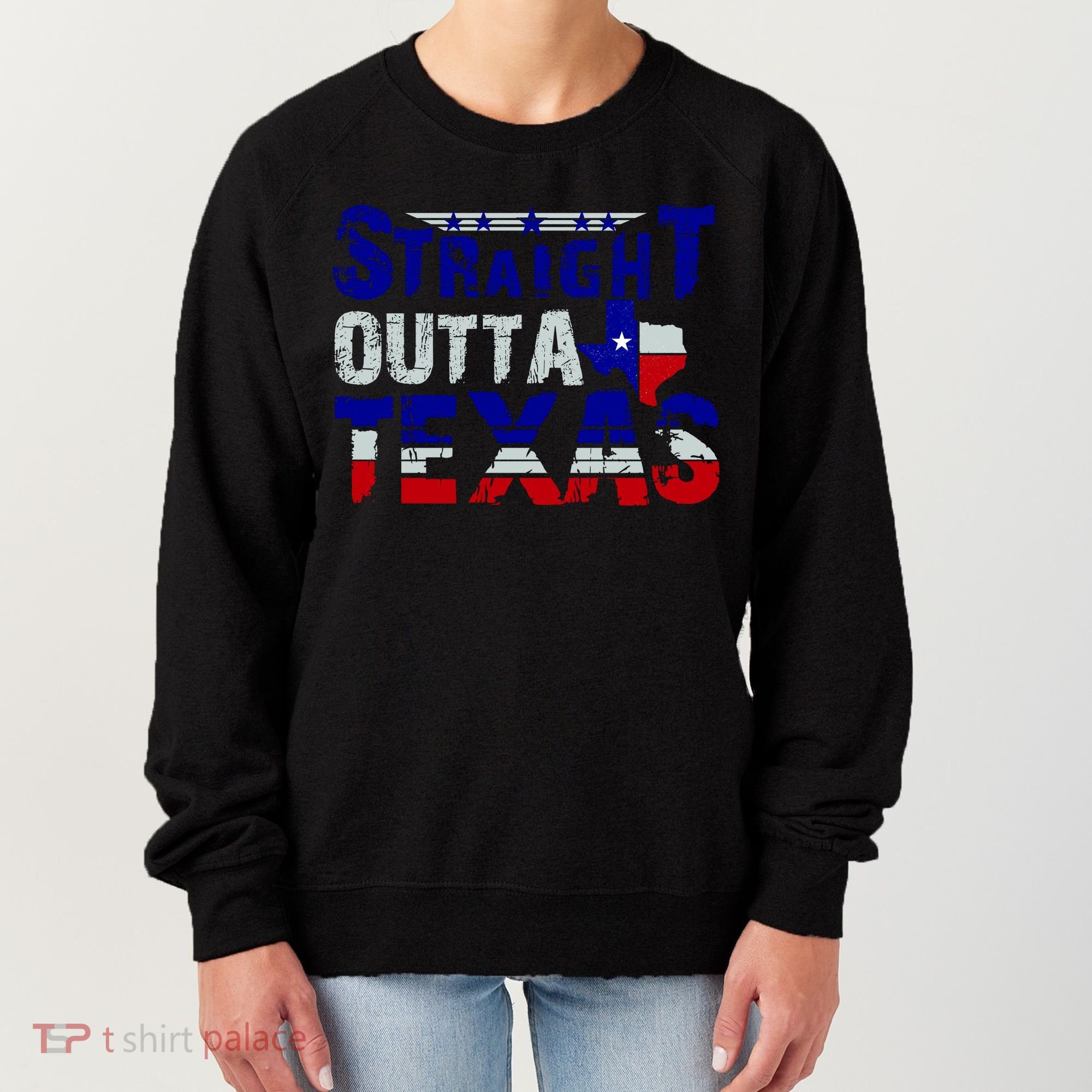 Straight Outta Texas Logo Women's Sweatshirt