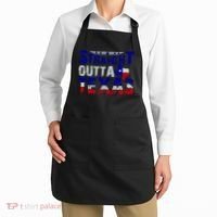 Straight Outta Texas Logo Apron thumb 2