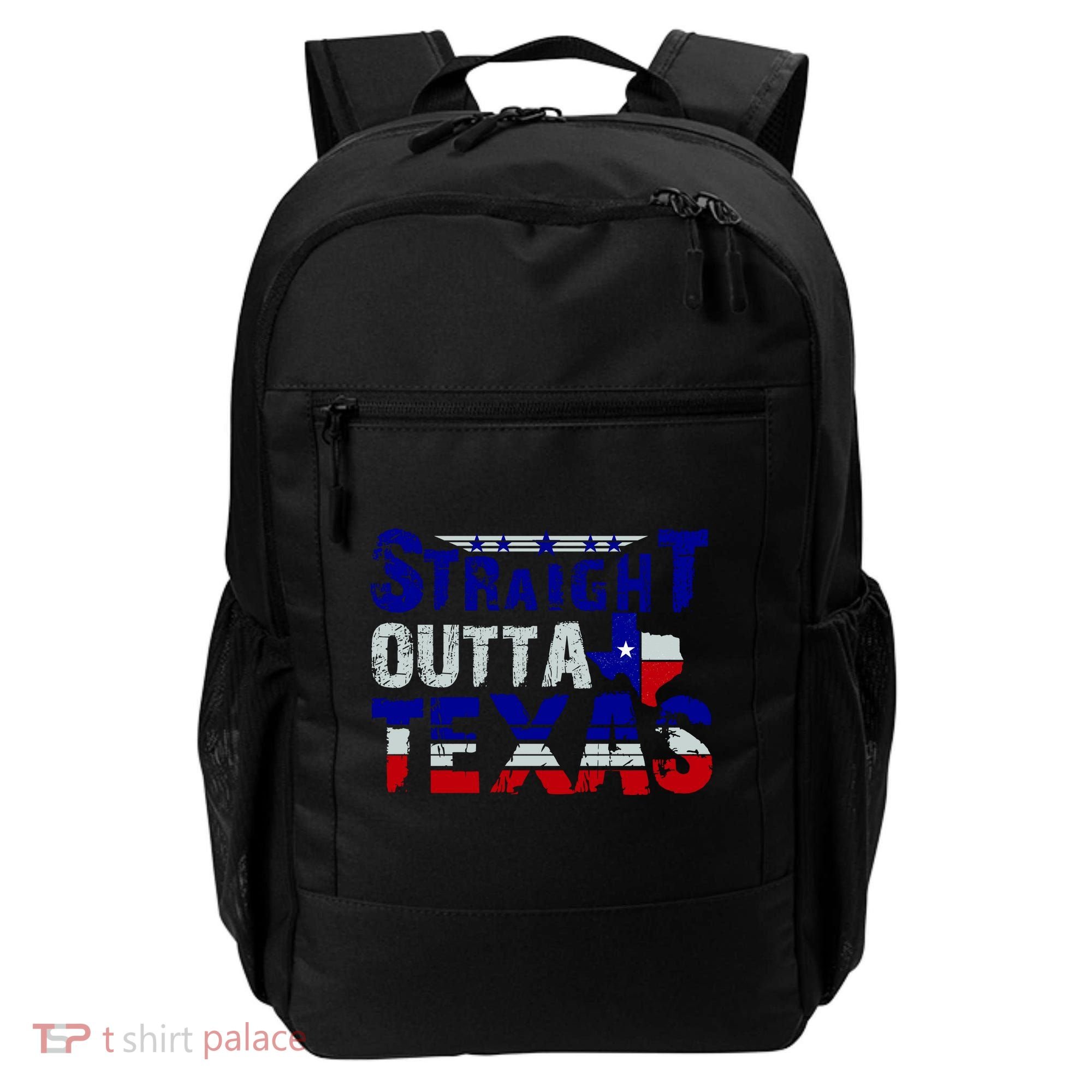 Straight Outta Texas Logo Backpack