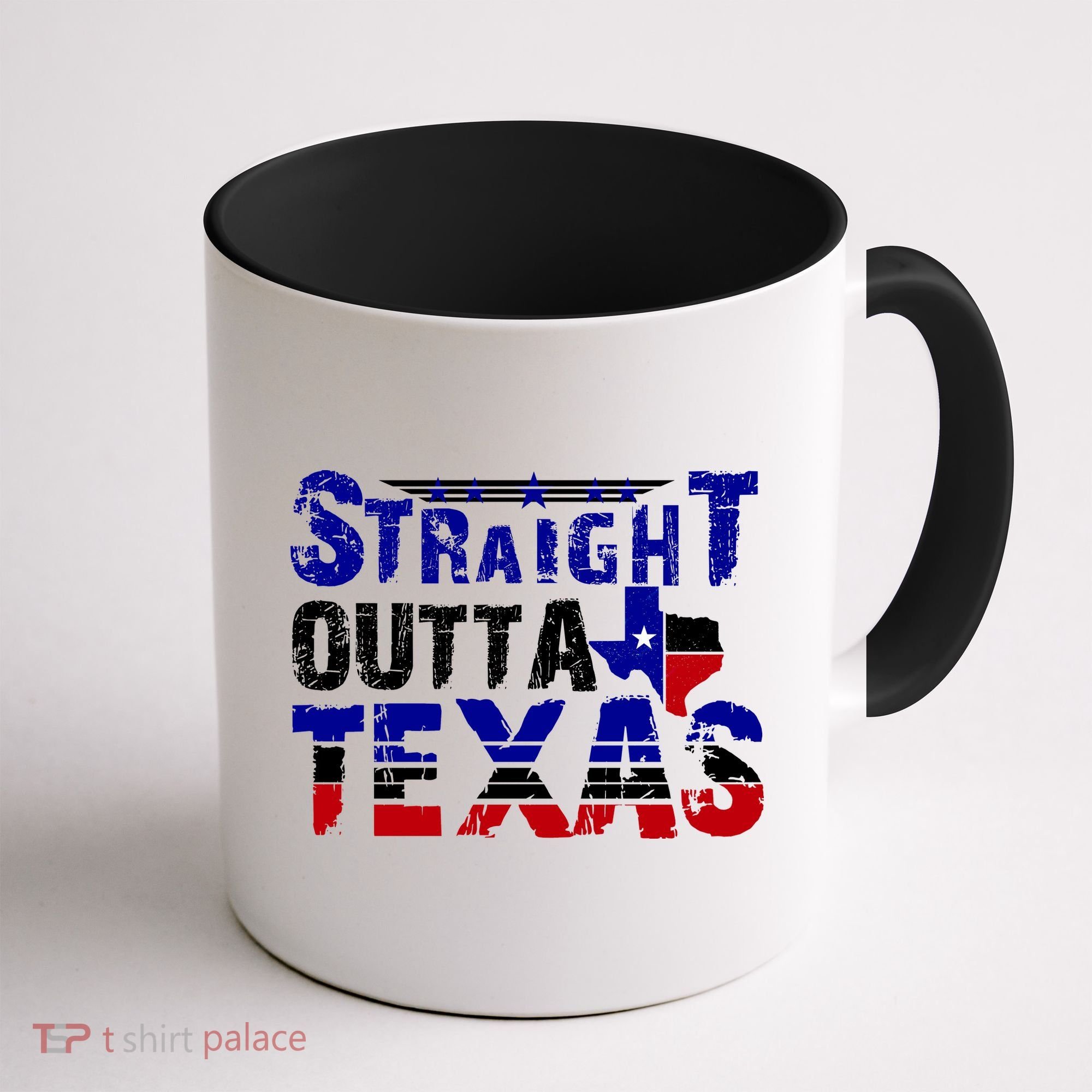 Straight Outta Texas Logo Coffee Mug