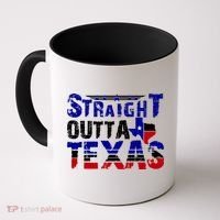 Straight Outta Texas Logo Coffee Mug thumb 0