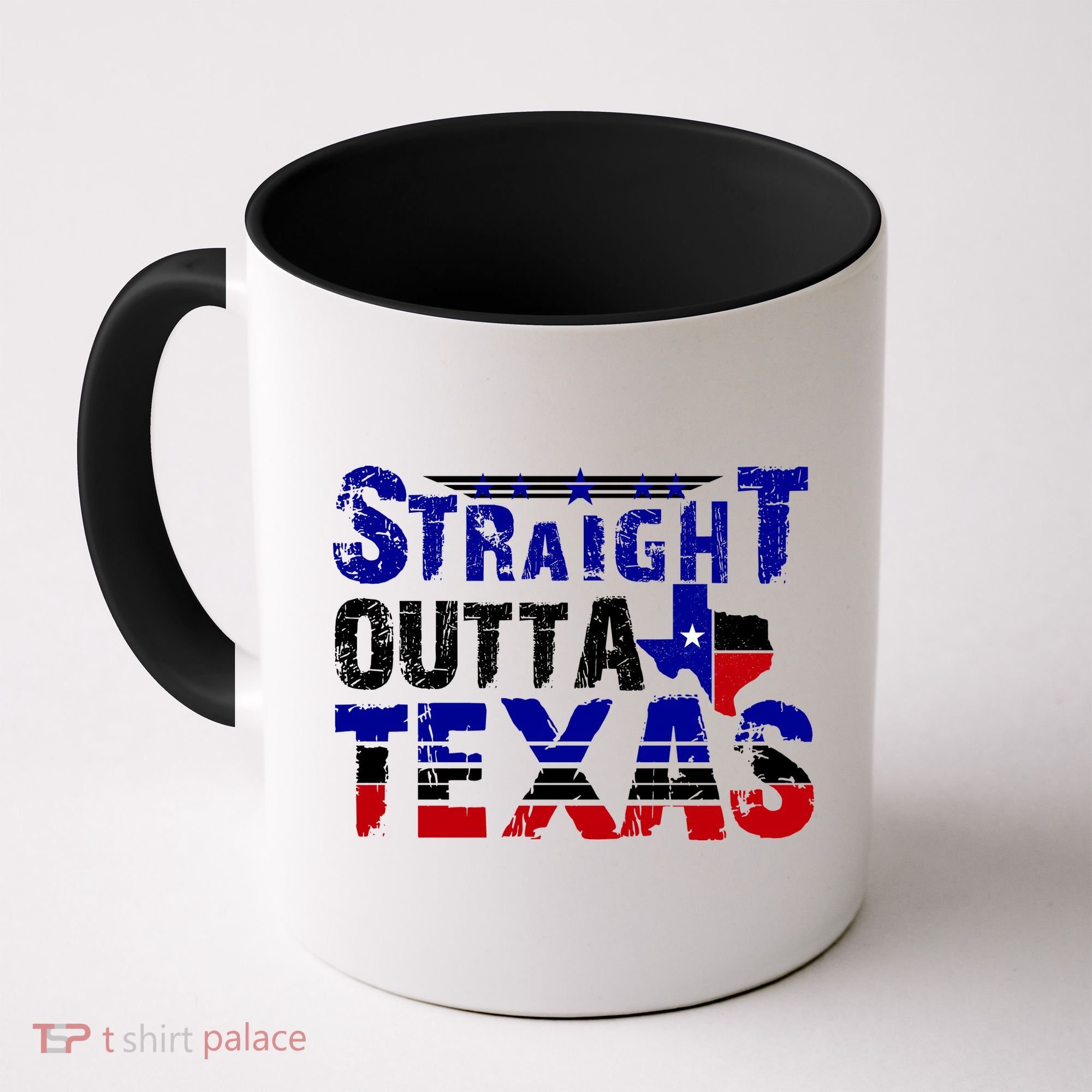 Straight Outta Texas Logo Coffee Mug