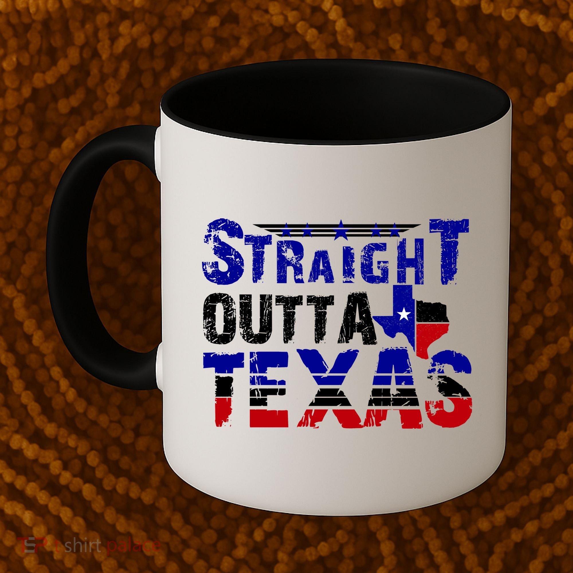 Straight Outta Texas Logo Coffee Mug