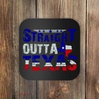 Straight Outta Texas Logo Coaster thumb 0