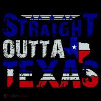 Straight Outta Texas Logo Women's Hoodie thumb 2