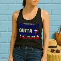 Straight Outta Texas Logo Women's Tank Top thumb 2