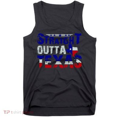Straight Outta Texas Logo Tank Top
