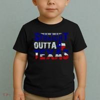 Straight Outta Texas Logo Toddler T-Shirt thumb 2