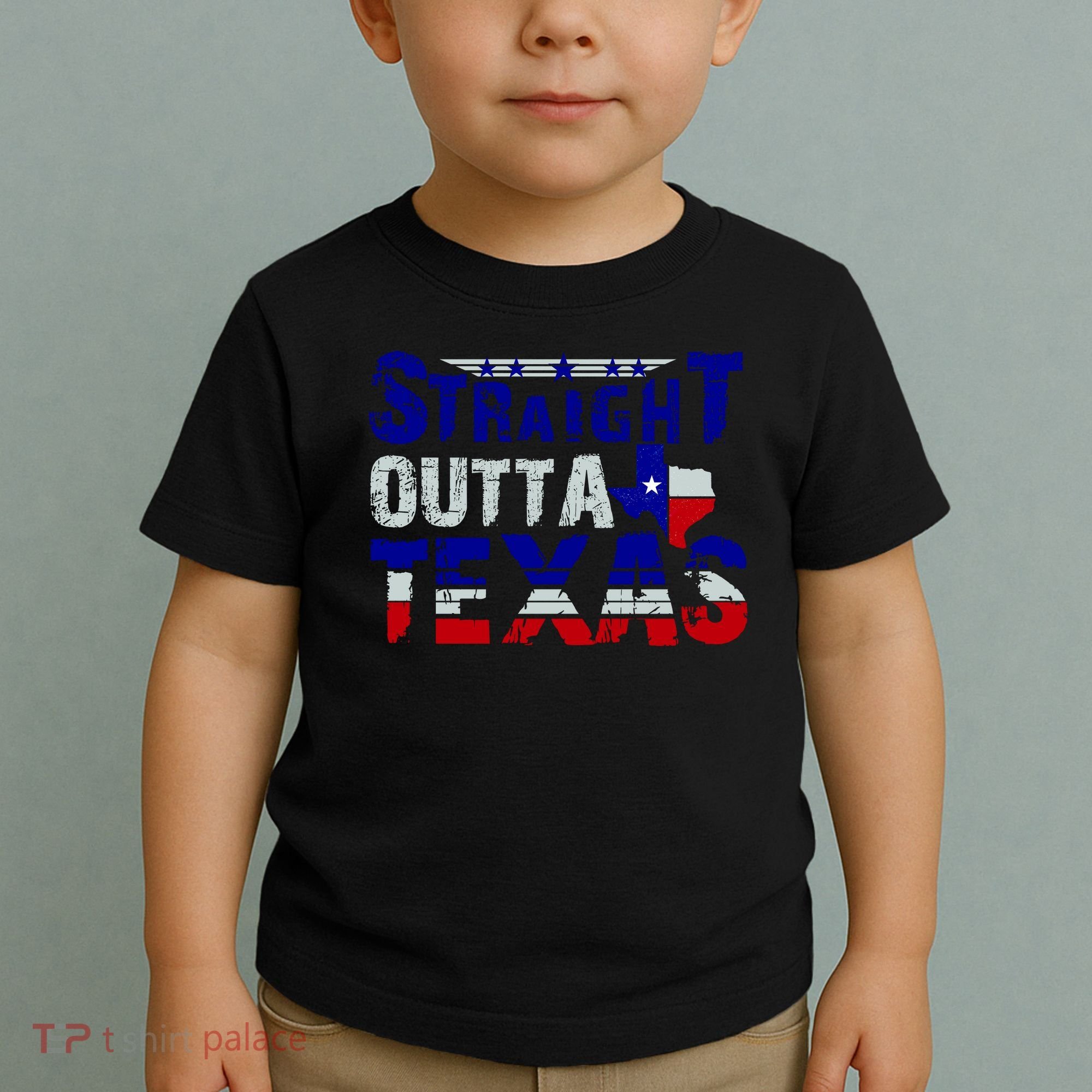 Straight Outta Texas Logo Toddler T-Shirt
