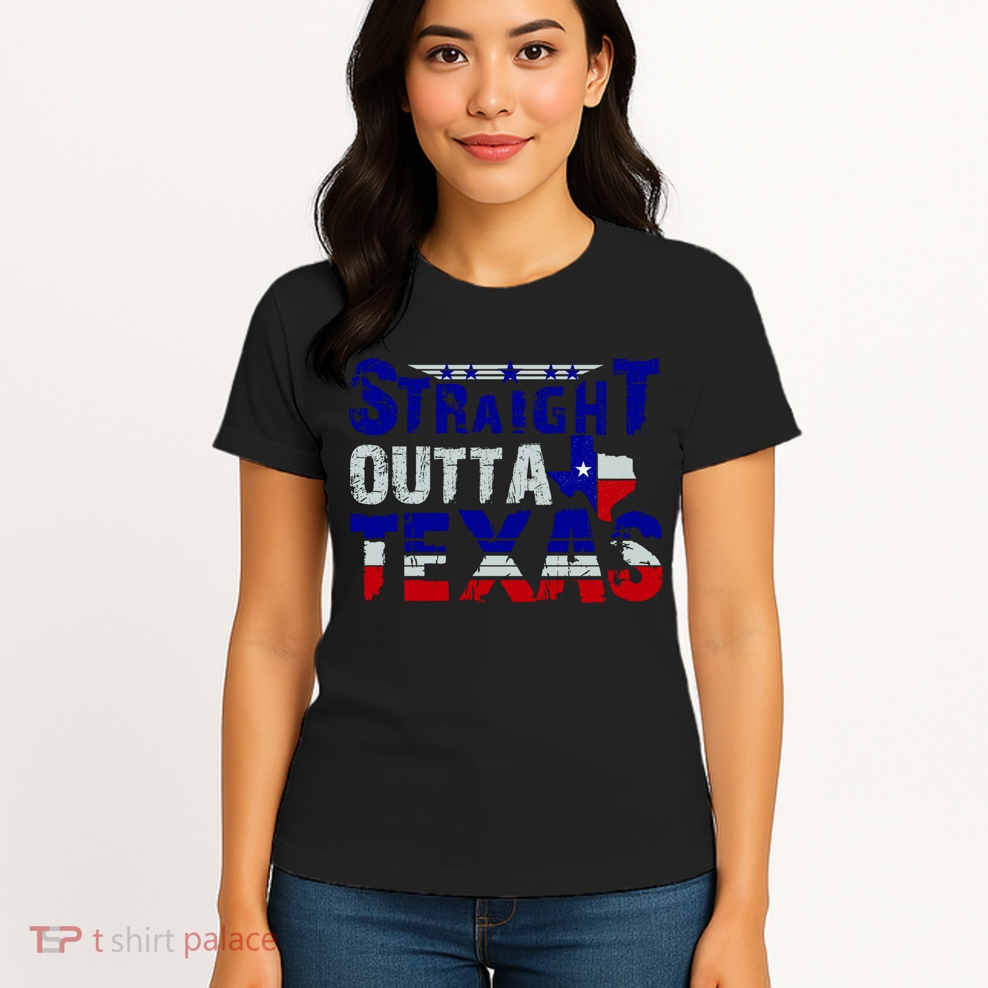 Straight Outta Texas Logo Women's T-Shirt