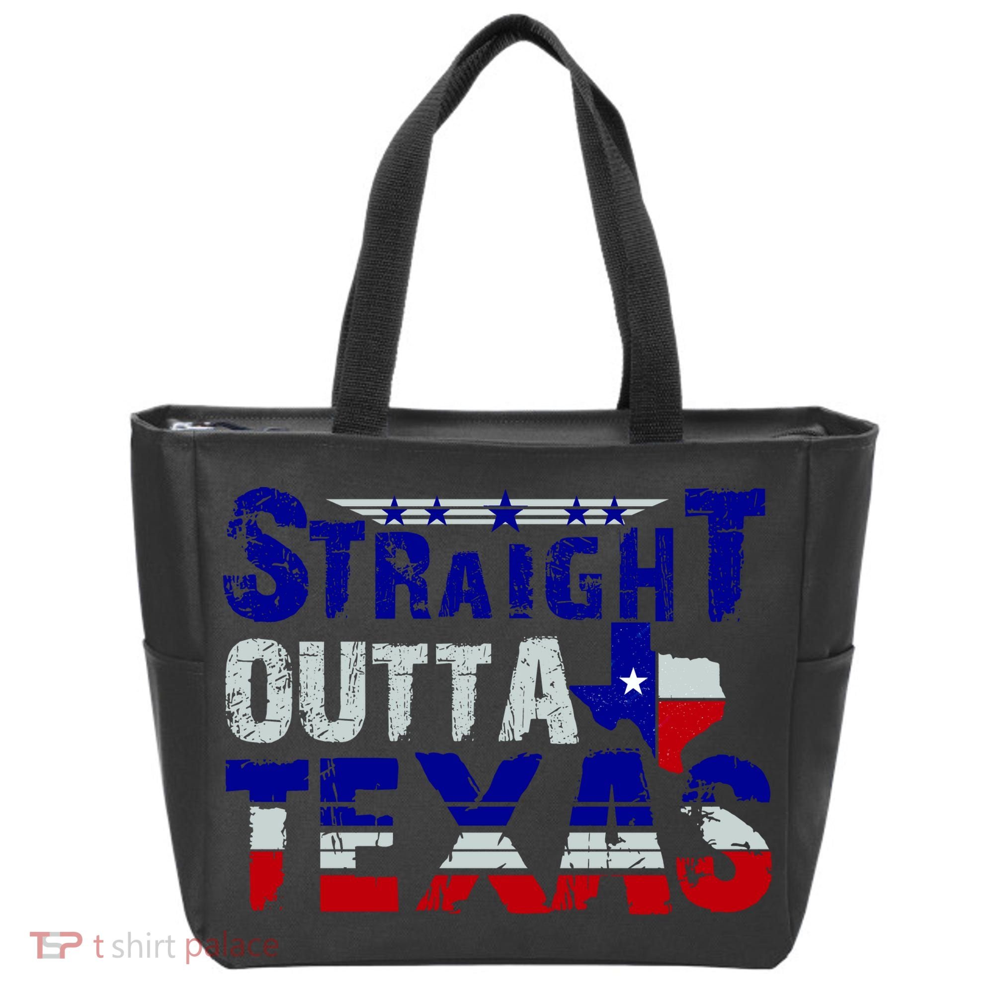 Straight Outta Texas Logo Tote Bag