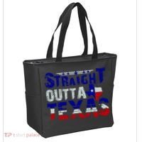 Straight Outta Texas Logo Tote Bag thumb 2