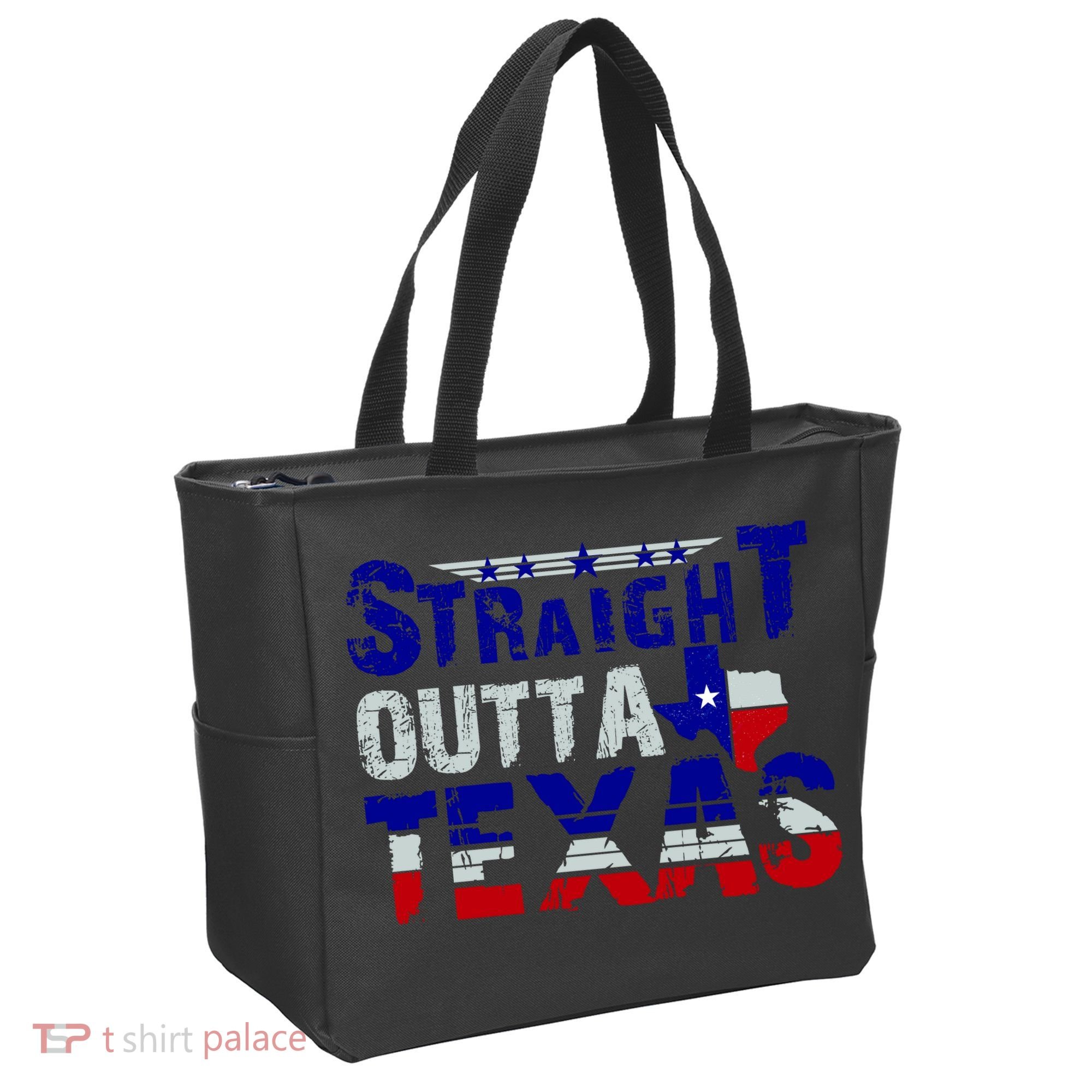 Straight Outta Texas Logo Tote Bag