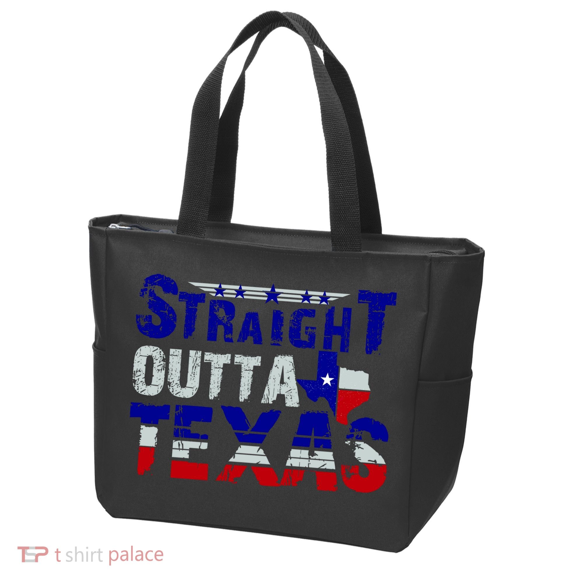 Straight Outta Texas Logo Tote Bag