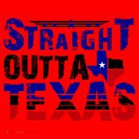 Straight Outta Texas Logo Santa Hat thumb 1