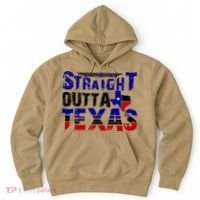 Straight Outta Texas Logo Hoodie thumb 0