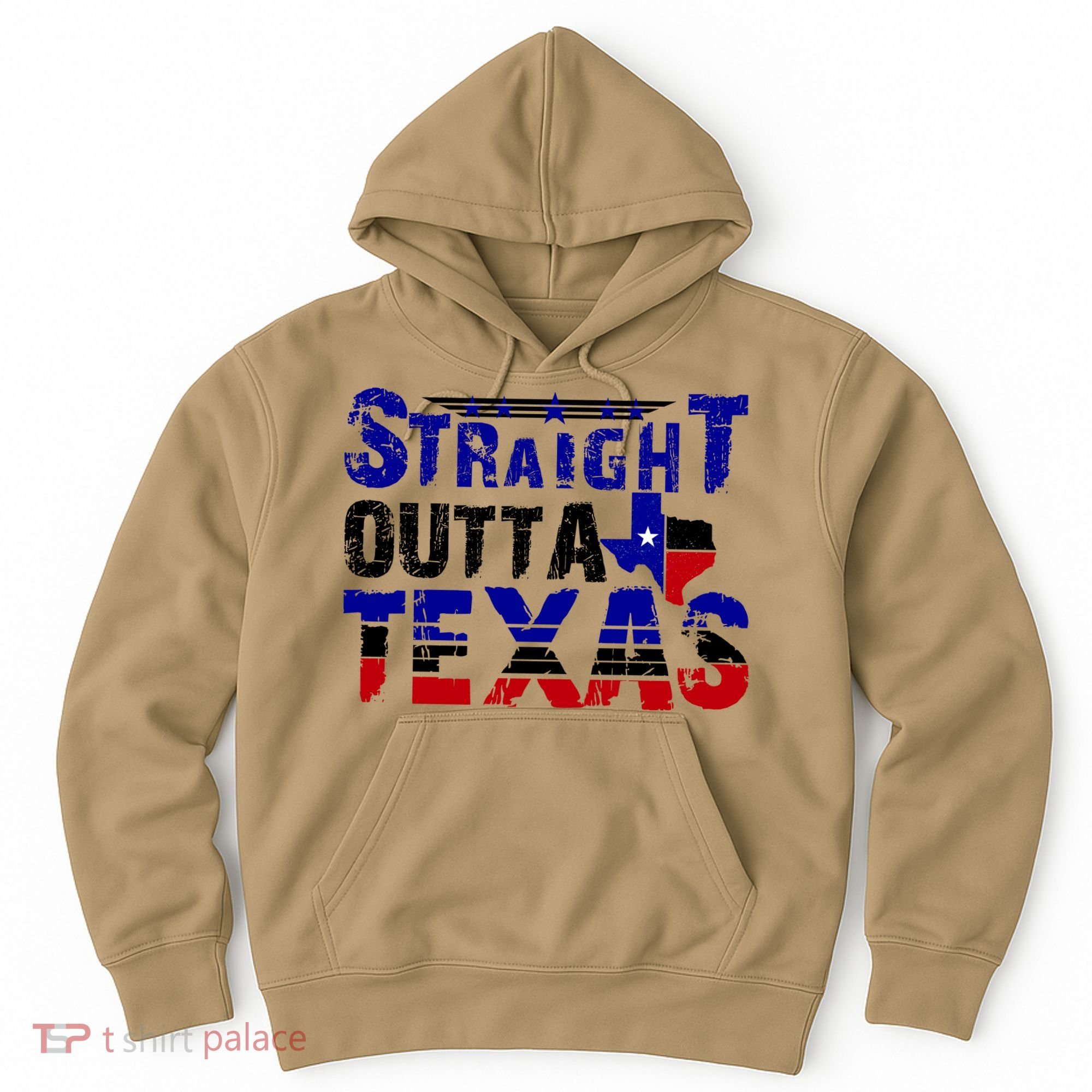 Straight Outta Texas Logo Hoodie