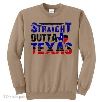Straight Outta Texas Logo Sweatshirt