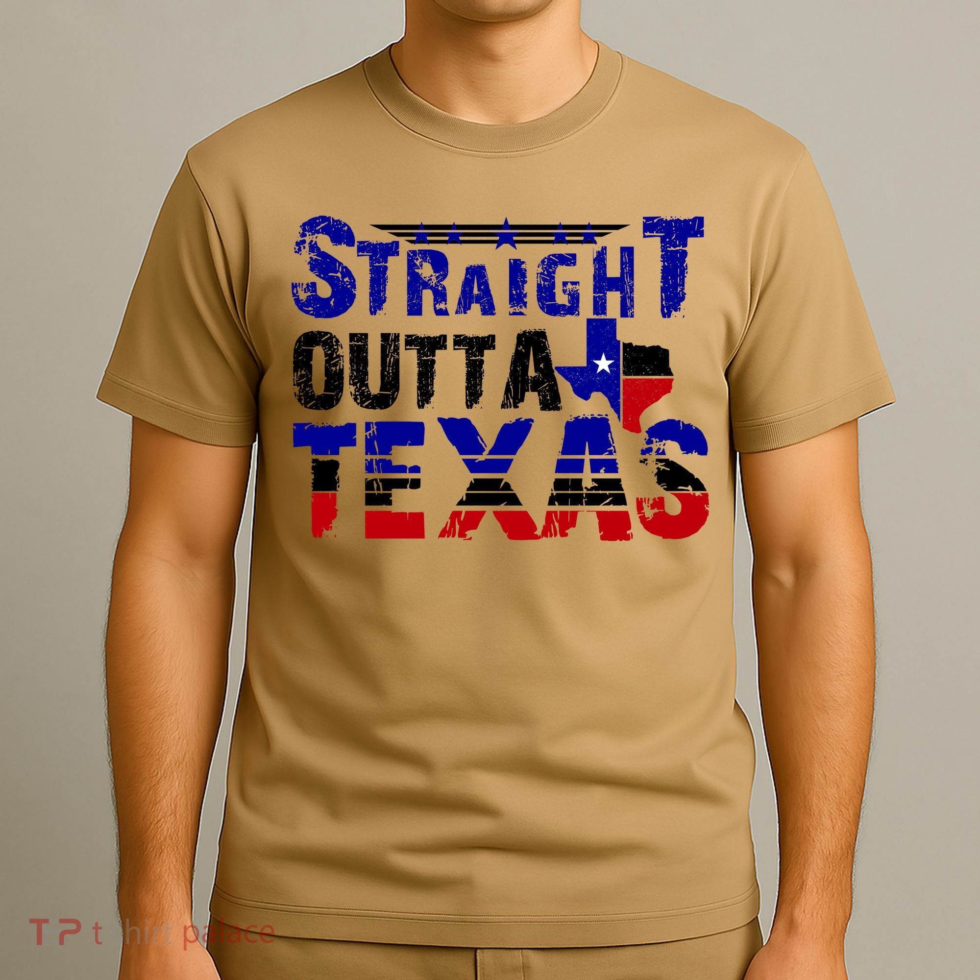 Straight Outta Texas Logo T-Shirt