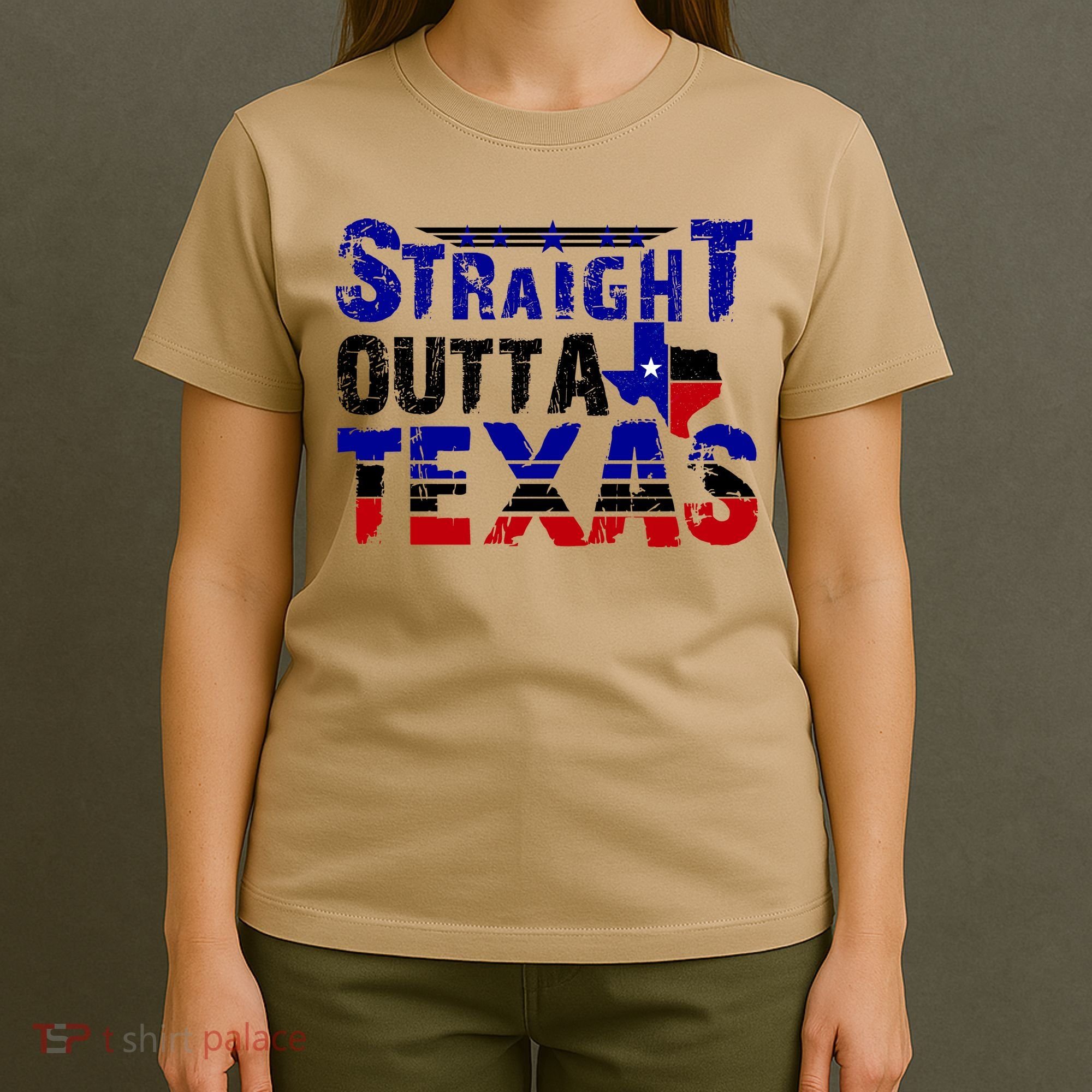 Straight Outta Texas Logo T-Shirt