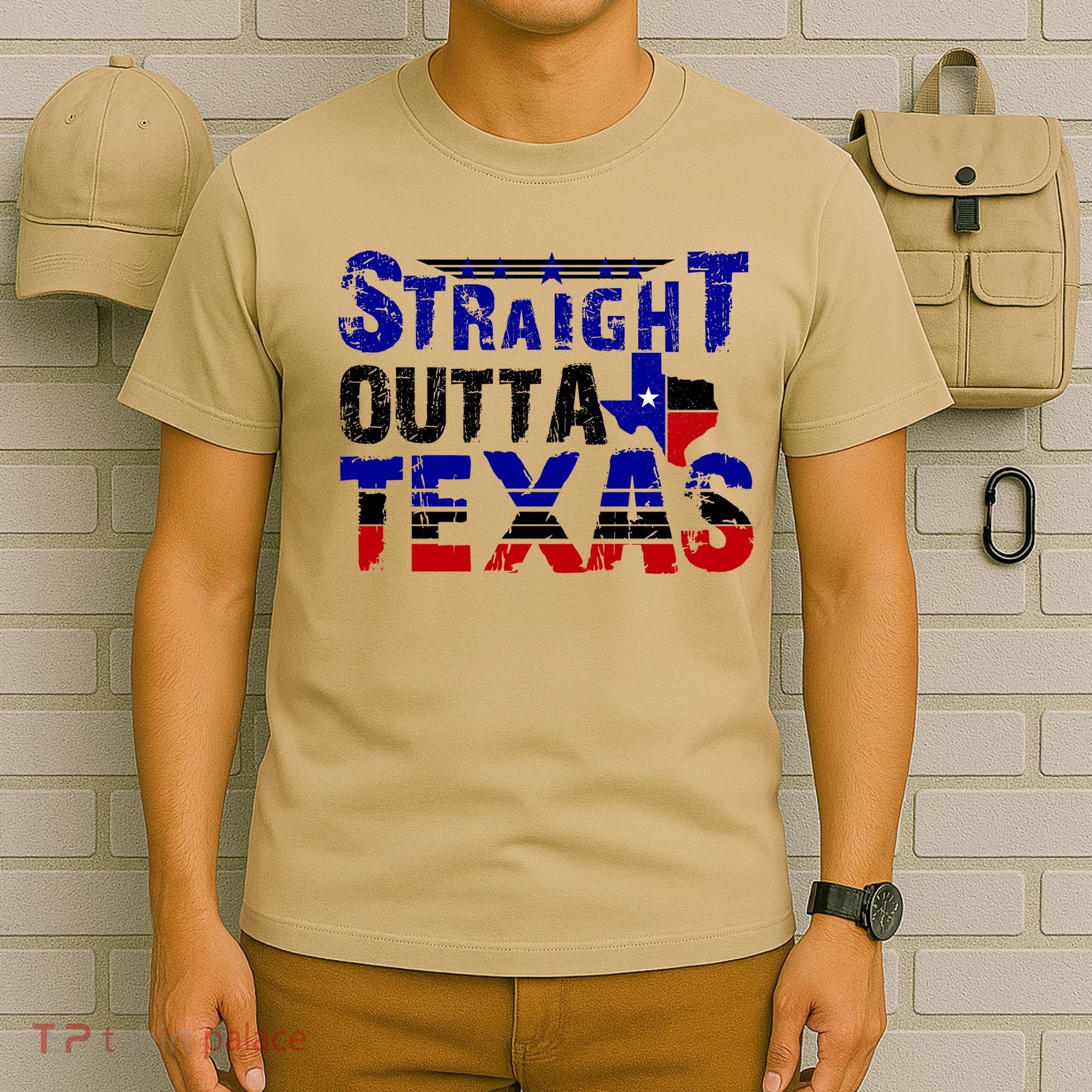 Straight Outta Texas Logo T-Shirt