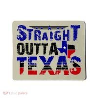 Straight Outta Texas Logo Mousepad thumb 0