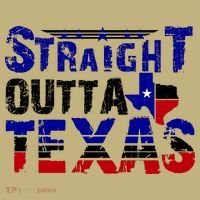 Straight Outta Texas Logo Mousepad thumb 1