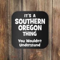 Southern Oregon Thing College University Alumni Funny Coaster thumb 0