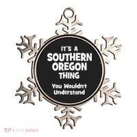 Southern Oregon Thing College University Alumni Funny Ornament thumb 0