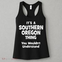 Southern Oregon Thing College University Alumni Funny Women's Tank Top thumb 3