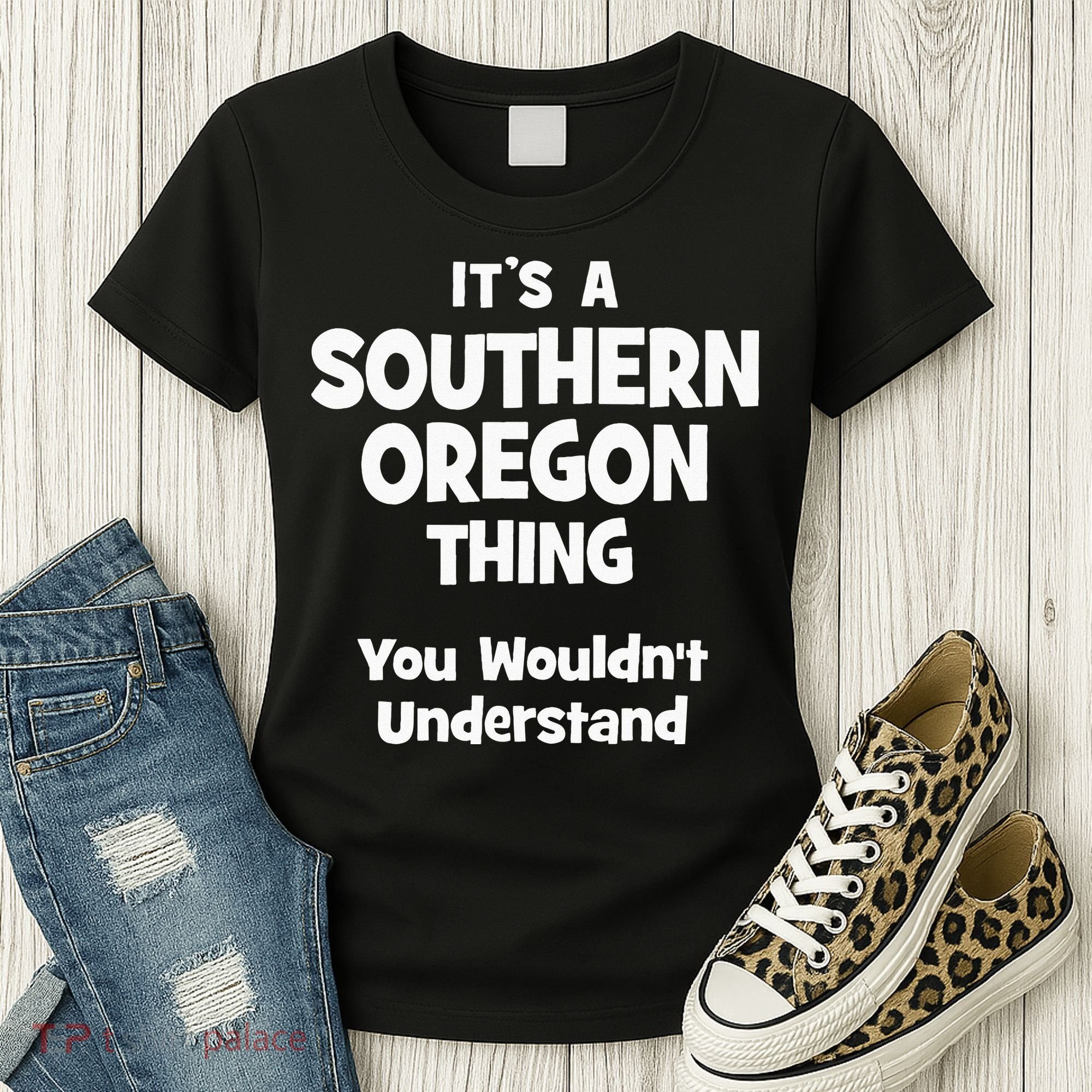 Southern Oregon Thing College University Alumni Funny Women's T-Shirt