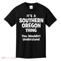 Southern Oregon Thing College University Alumni Funny Kids T-Shirt thumb 0