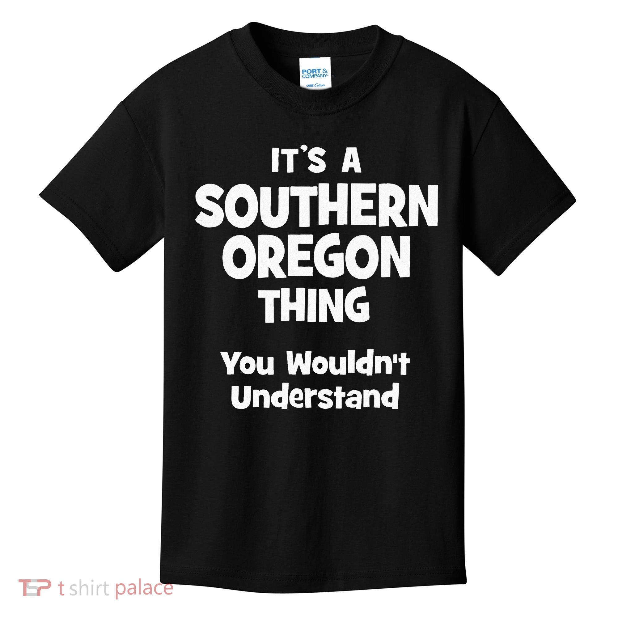 Southern Oregon Thing College University Alumni Funny Kids T-Shirt