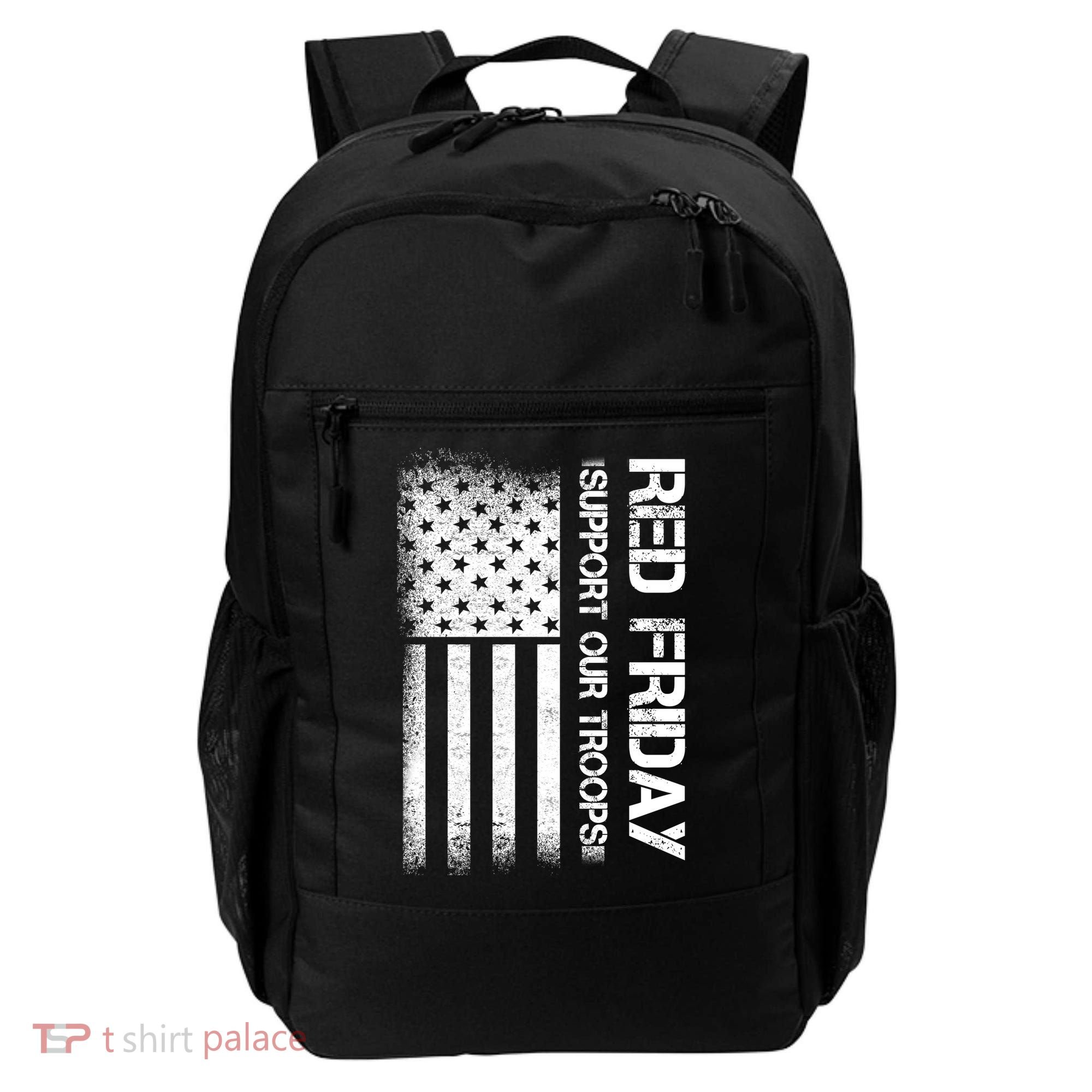 Support Our Troops Red Friday Backpack