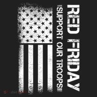 Support Our Troops Red Friday Beanie thumb 2