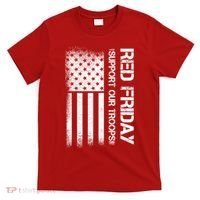 Support Our Troops Red Friday T-Shirt thumb 0