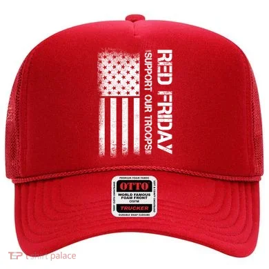 Support Our Troops Red Friday Hat