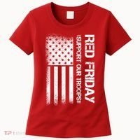 Support Our Troops Red Friday Women's T-Shirt thumb 0