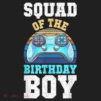 Squad Of The Birthday Boy Matching Video Gamer Birthday Beanie thumb 2