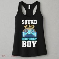 Squad Of The Birthday Boy Matching Video Gamer Birthday Women's Tank Top thumb 3