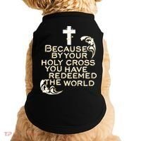Stations of the Cross Jesus Holy Week Lent Easter Catholic Doggie Tank thumb 0