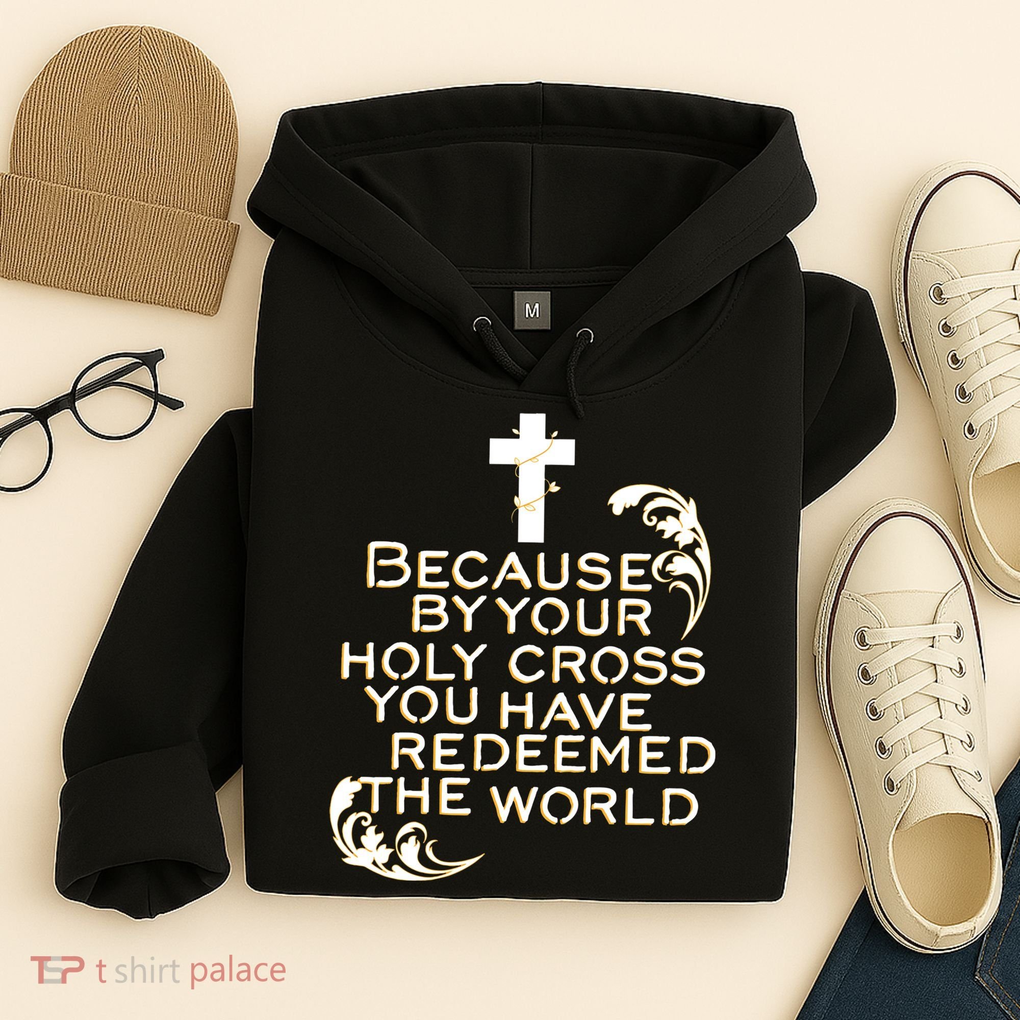 Stations of the Cross Jesus Holy Week Lent Easter Catholic Hoodie