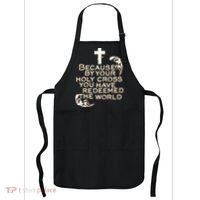 Stations of the Cross Jesus Holy Week Lent Easter Catholic Apron thumb 0